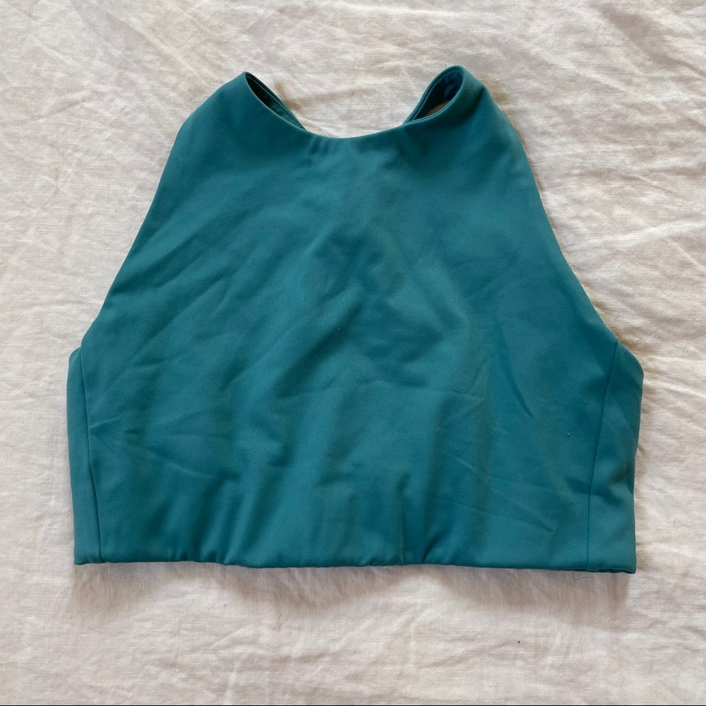 Girlfriend Collective Topanga Bra in Vine